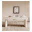 Modern Minimalist Rock - Slab Desk: Cream Aesthetic & Use-109947069