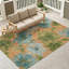 Tapis floral intérieur / extérieur lavable à la machine Chantille ACN3014-133938762-133938772