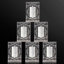 LIULI Crystal Art Crystal Prayer Wheel Sculpture