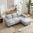Inayat 84''Wide Reversible Sectional Sofa with Chaise-361666945