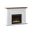 Ellington Circle 47.38'' W Electric Fireplace & Mantel Package with 4600 BTU-1080420626