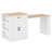 Accent Cabinet, Extendable Island Console With Drawers, Double-Door Cabinet And Open Shelving-974537259