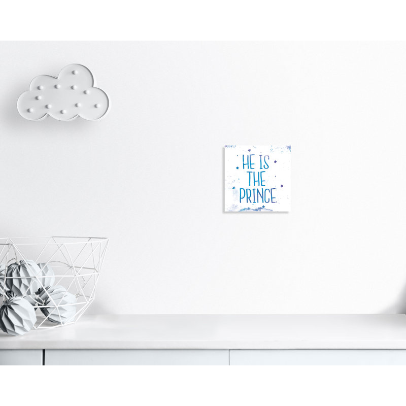 Art sur toile le Prince, H 12 po x l 12 po x P 1,5 po