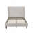 Bed Frame Queen Size High Headboard Upholstered Bed, 12-Slat Support