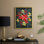 «Christmas Holiday Art CX», reproduction encadrée - bois massif