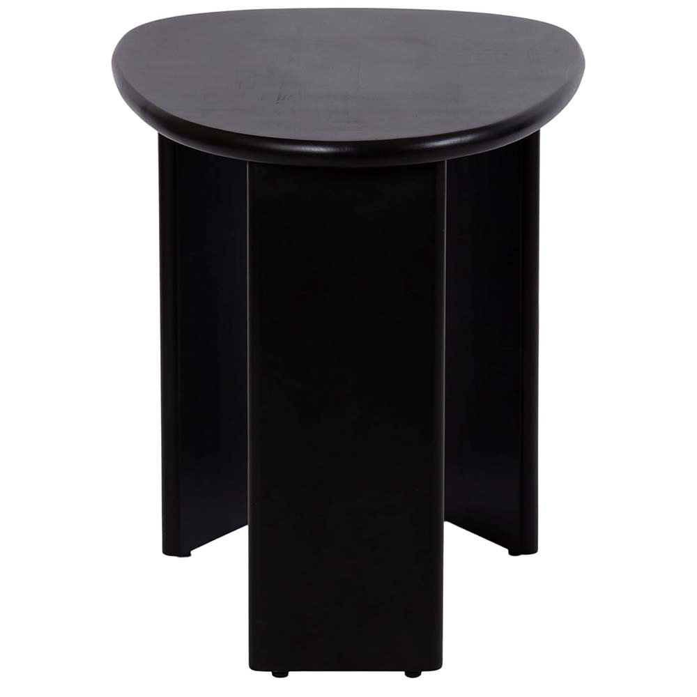 Irregular Round Table 17 Stories Modern Irregular Round Side Table, 22 X 18 X 20 ...