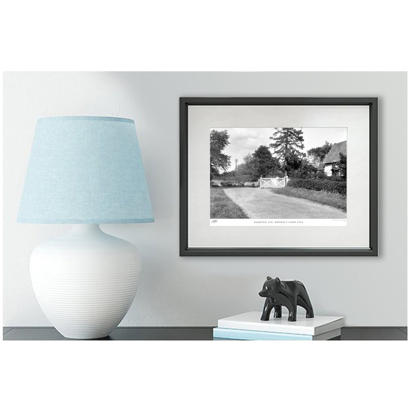 Barking Tye, Browns Farm 1934 1 Piece Single Picture Frame Wall Art, 40cm H x 50cm W x 2.3cm D