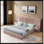 Structure de lit tapissier grand format avec tissu en chenille avec motif plissé, lit plateforme grand format avec tête de lit, structure solide et table de chevet. Pas de sommier tapissier nécessaire - rose-1047424803-1047424804