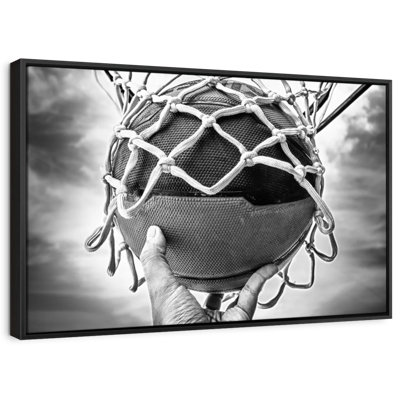 Impression sur toile BW Basketball
