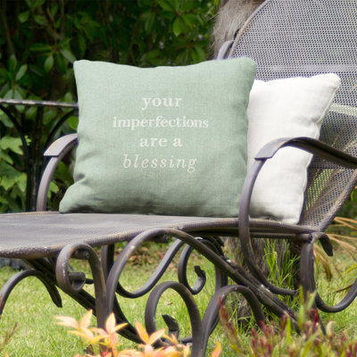 Coussin intérieur/extérieur inspirational imperfections