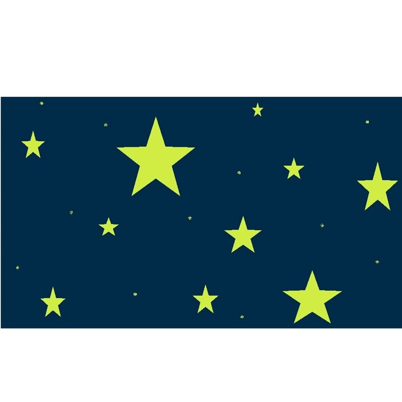 Coussin de bordure pour trampoline, Nuit étoilée, H 5,8 pi x l 11 pi x P 11 pi