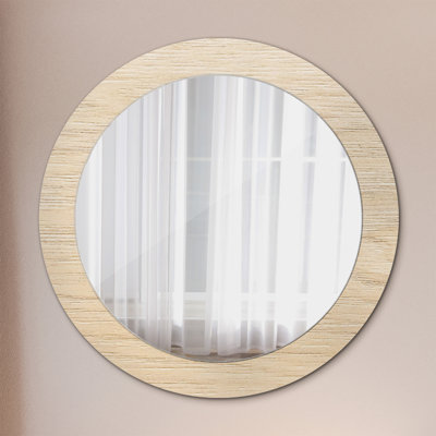 Huldar Glass Flat Wall Mirror