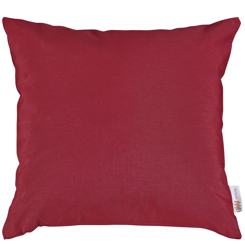 Ensemble de coussins d'extérieur Modway Convene, Rouge