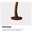 Lampe sur pied Wabi-Sabi