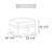 Sackcloth Storage Ottoman Living Room-113021117