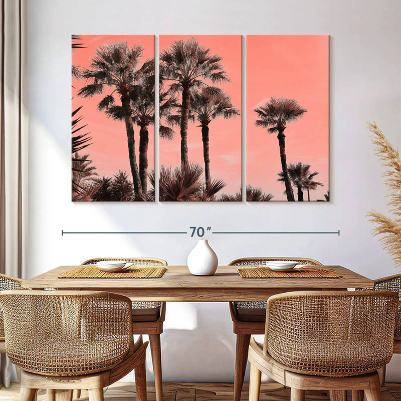 Harnek Monte Carlo Palm Trees, 42" H x 65" W
