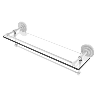 Étagère support avec barre à serviettes leamore
