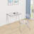 Folding Table Folding Chair Set, Foldable Table Foldable Clear Chair-100483527
