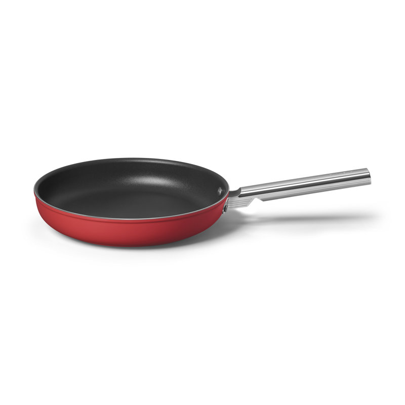 SMEG 10-inch Frying Pan, Rouge, 12"
