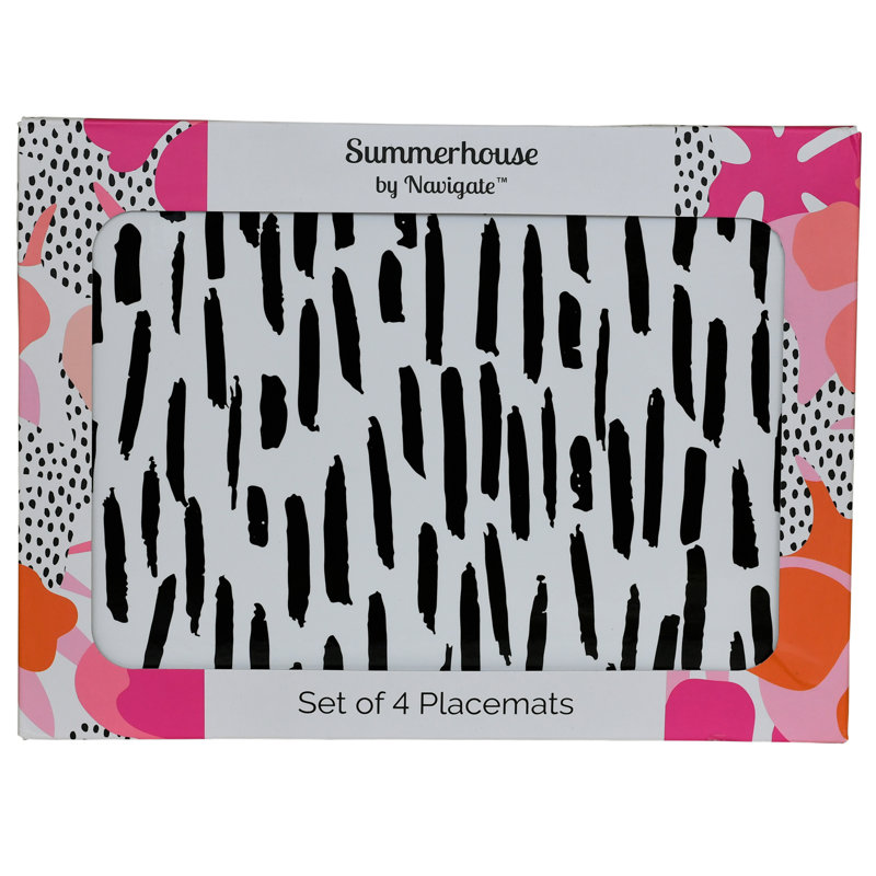 Dash Cork Abstract Rectangle Placemat