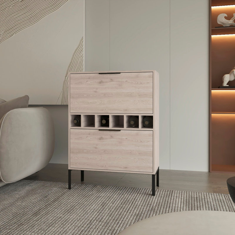 Allabaksh 80cm Bar Cabinet