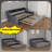 Twin Size Daybed With Pull Out Trundle, 2-Tier Open Shelves, Bed Frame With Led Lights And Charging Station
