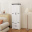 Armoire de rangement 71 po, blanc-2057967049