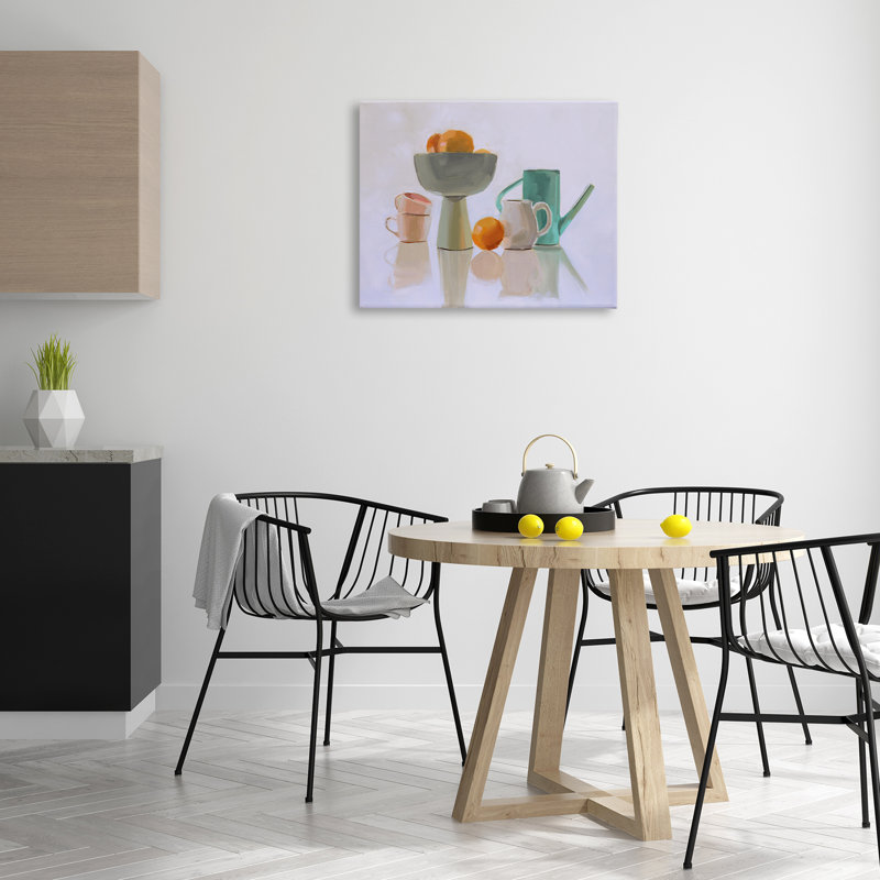 Art mural sur toile Reflection Pottery Still Life, H 24 po x l 30 po