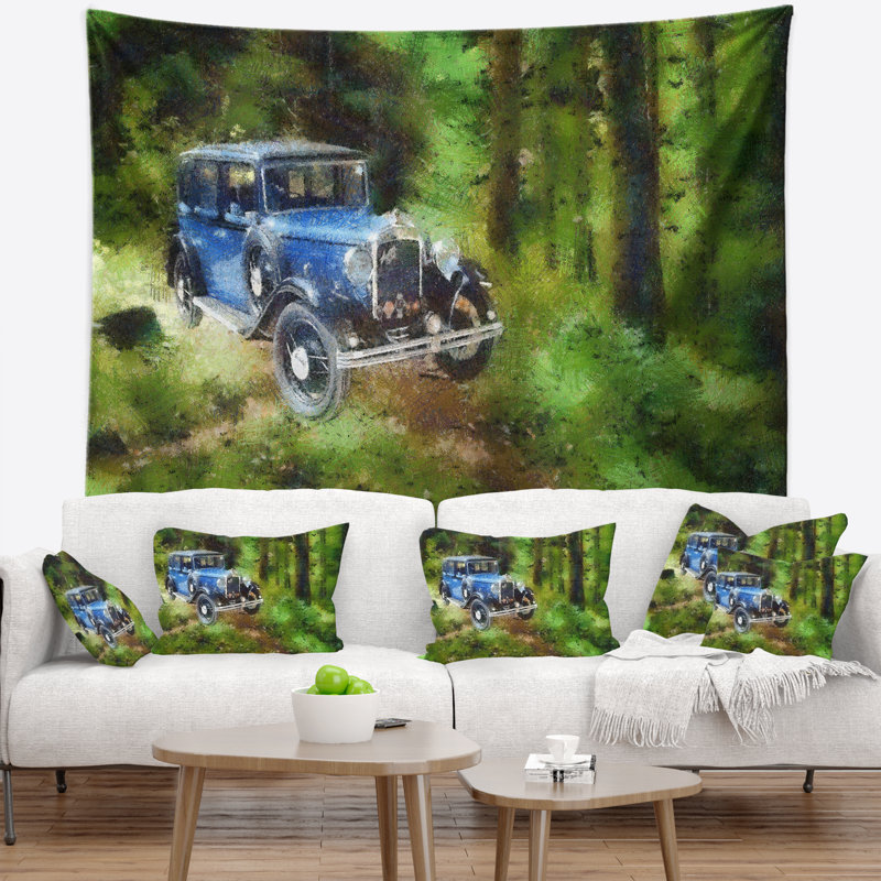 Polyester Tapestry, 50" H x 60" W