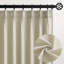 Rideaux en lin plissés, plis semi-transparents filtrant la lumière avec crochets et anneaux, rideaux à passants, ensemble de 2-1495896152-1490689845