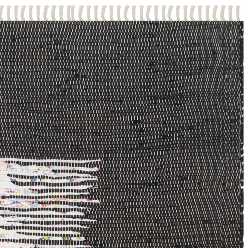 Paynter Hand Woven Cotton Ikat Rug, Rectangle 3' x 5'
