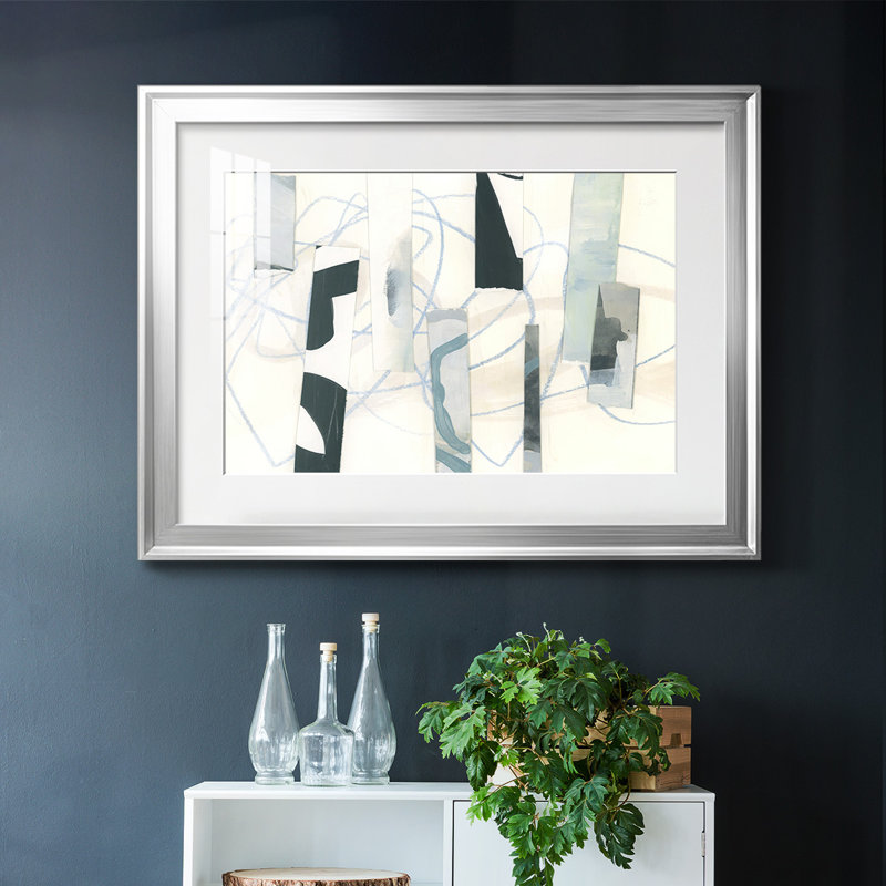 Ice Twine I-FramedFramed Print, Argent, H 19 po x l 27 po x P 1,5 po