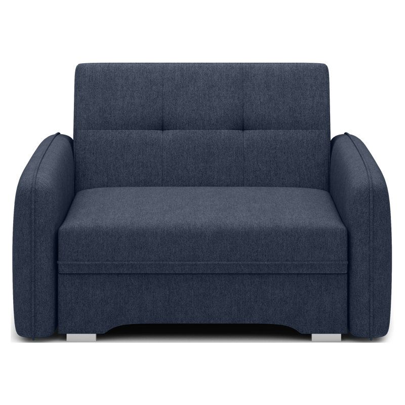 Sarlota 2 Seater Sofa Bed, Dark Blue