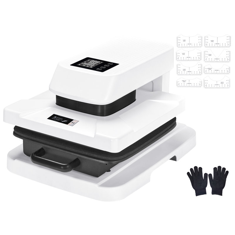 Presse à chaud automatique AMERLIFE 15 x 15, Blanc
