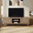 63'' W Mid-Century Modern TV Stand with Sliding Tambour Doors for TVs up to 65''