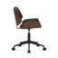 Chaise de bureau style Mid-Century en similicuir Temme-23840338-108287818