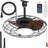 Outdoor Ceiling Fans With Light For Patios, Waterproof Gazebo Fan With Remote Control Smart App,3CCT Dimmable,Plug In Caged Ceiling Fan With Pull Chain For Porch Pergola Canopy-1427060733