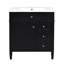 Meuble-lavabo de 30 po avec lavabo supérieur-1352712339