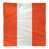 Orange / blanc