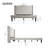 Amabel Tufted Upholstered Platform Bed, Light Grey-1071712855