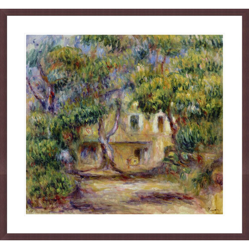 «The Farm at Les Collettes» par Pierre-Auguste Renoir, impression giclée encadrée, H 33,5 po x l 35,99 po