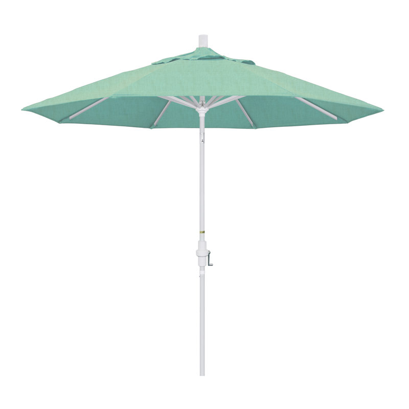 Parasol 9 'Market Sunbrella, Tissage uni Sunbrella® palette brume