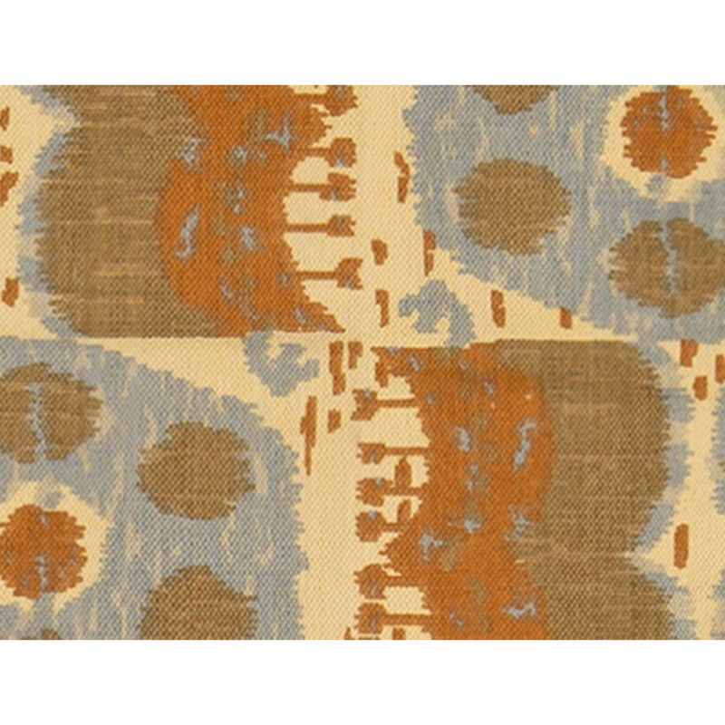 Flatweave Wool Ikat Area Rug in Multi
