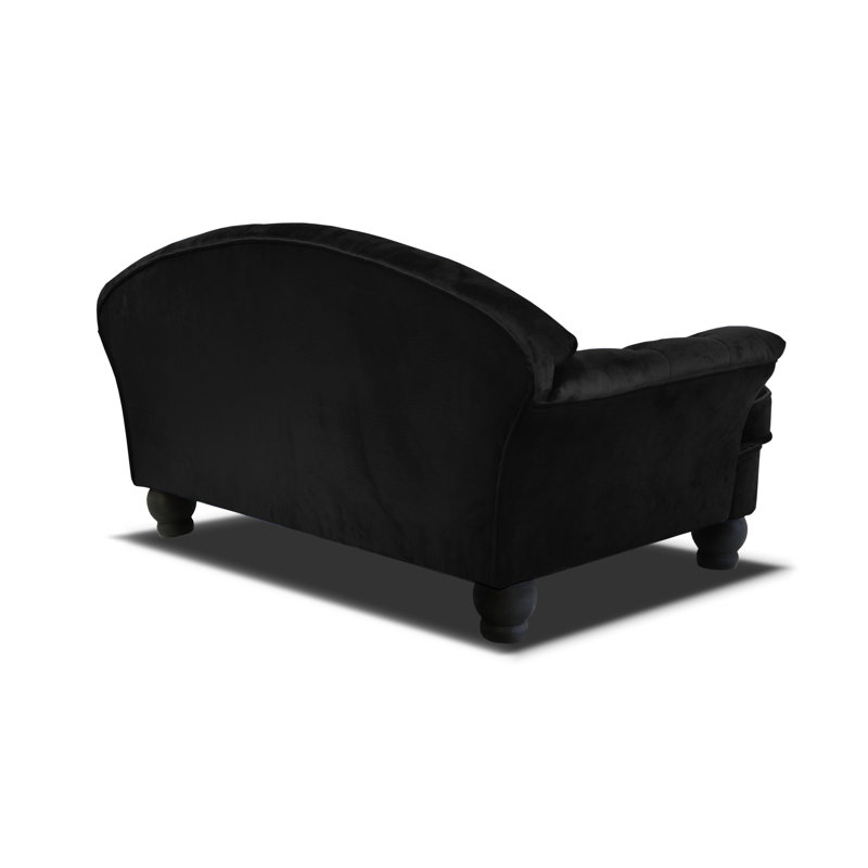 Debose Orthopedic Polyester Pet Bed, Dark Grey