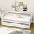 Masimba Twin Size Wooden Daybed with Trundle-530279901
