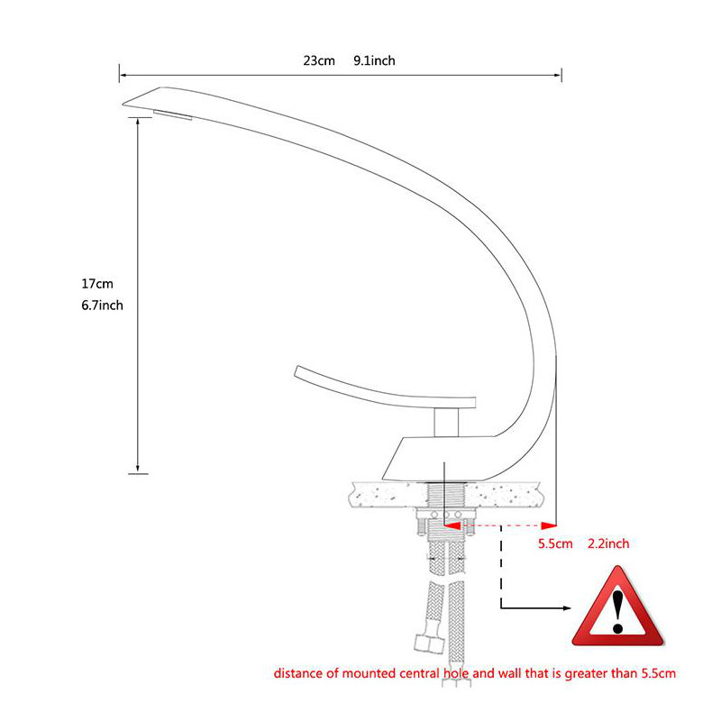 Single-handle Bathroom Faucet, Brushed Nickel