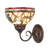 8" Wide Pinecone Wall Sconce