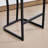 Modern Upholstered Counter Height Bar Stool With Metal Frame-109605483-109605480