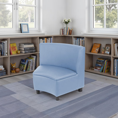 Fauteuil modulaire Kid Comfort - bleu poudre