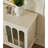 American Style Light Luxury White Accent Cabinet